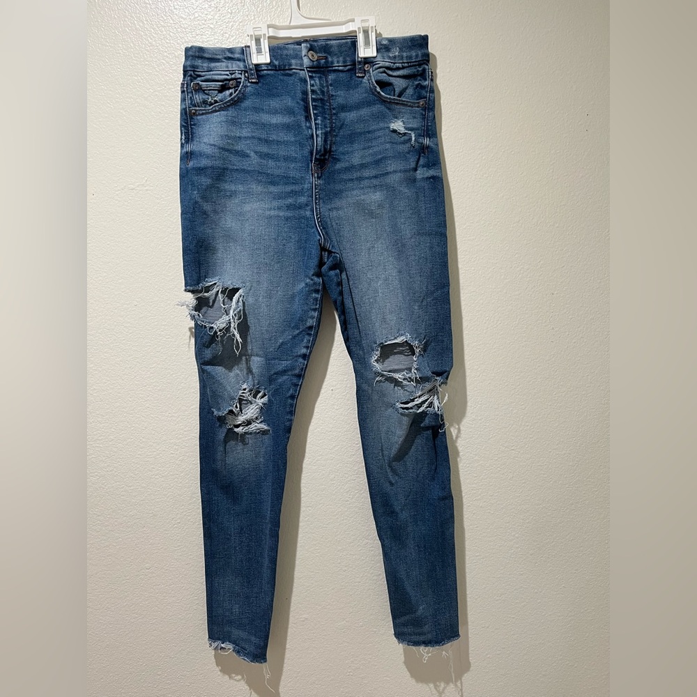 american eagle super stretch jeans
